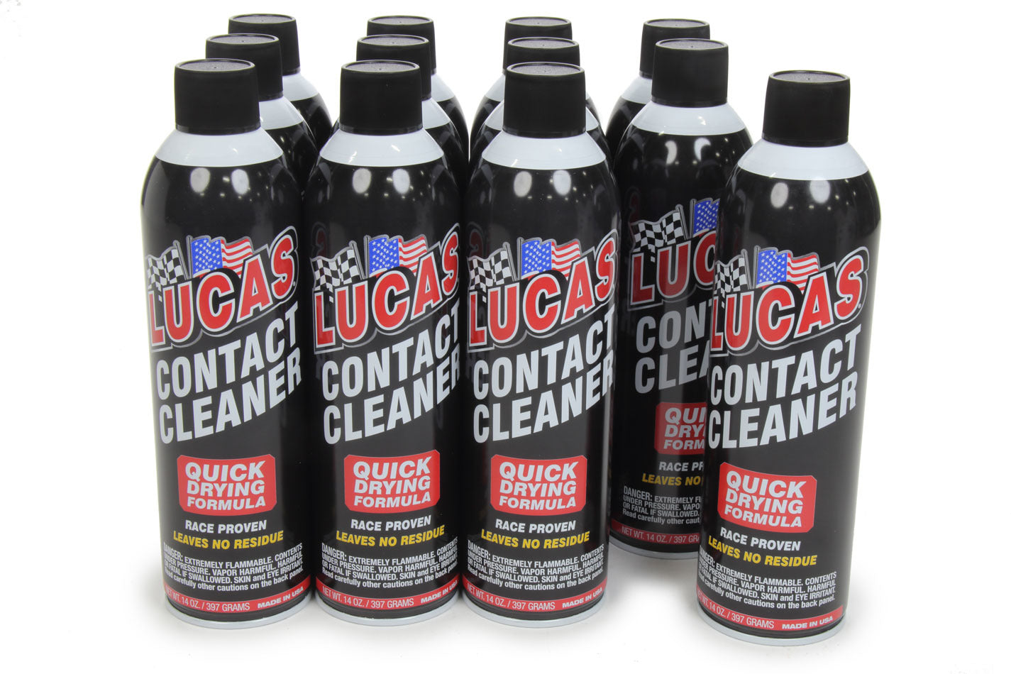 Electrical Contact Cleaner - Cleaning / Drying - 14 oz Aerosol - Set of 12