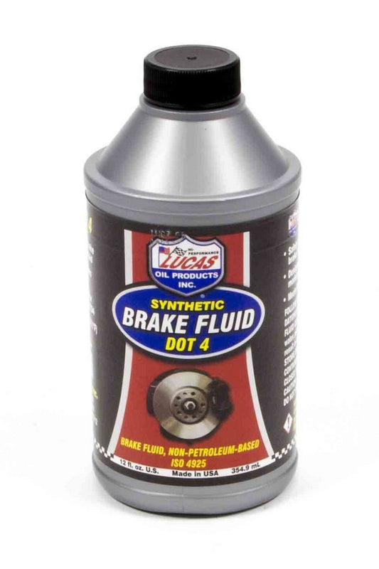 Brake Fluid - DOT 4 - Synthetic - 12 oz Bottle - Each