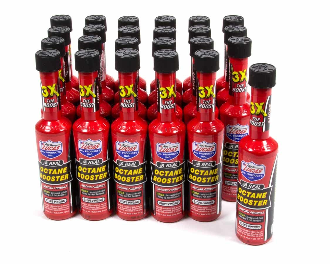 Fuel Additive - Octane Booster - 5.25 oz Bottle - Gas - Set of 24