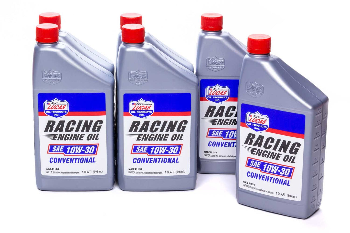 Motor Oil - Racing - 10W30 - Conventional - 1 qt Bottle - Set of 6