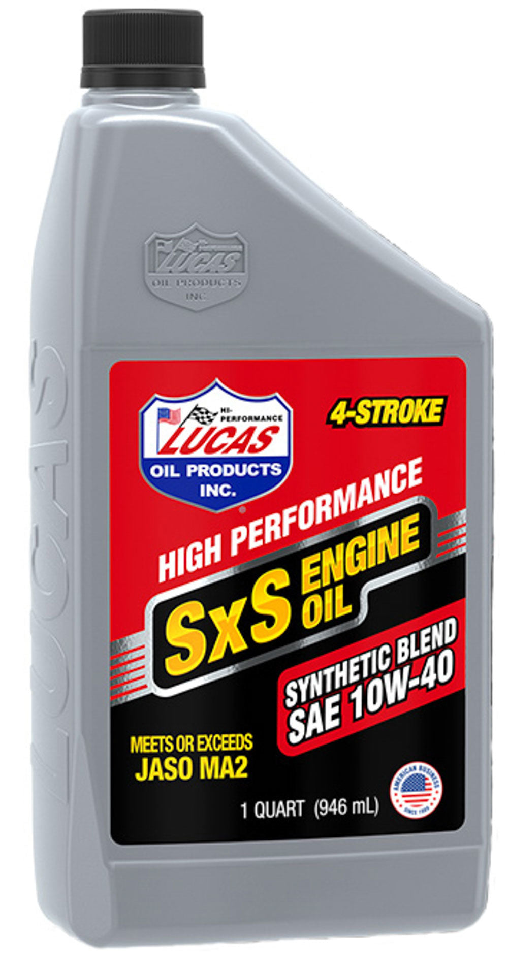 Motor Oil - SxS - 10W40 - Semi-Synthetic - 1 qt Bottle - Each