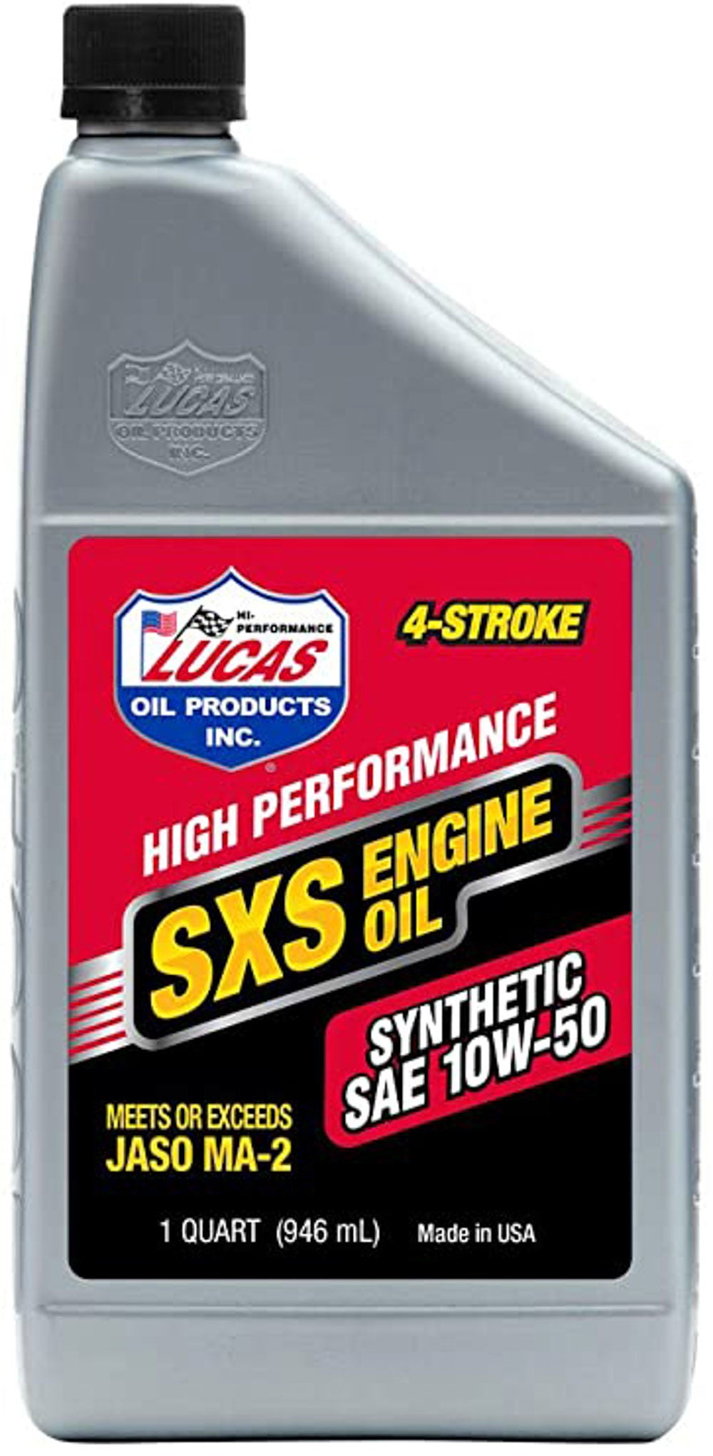 Motor Oil - SxS - 10W50 - Synthetic - 1 qt Bottle - Each