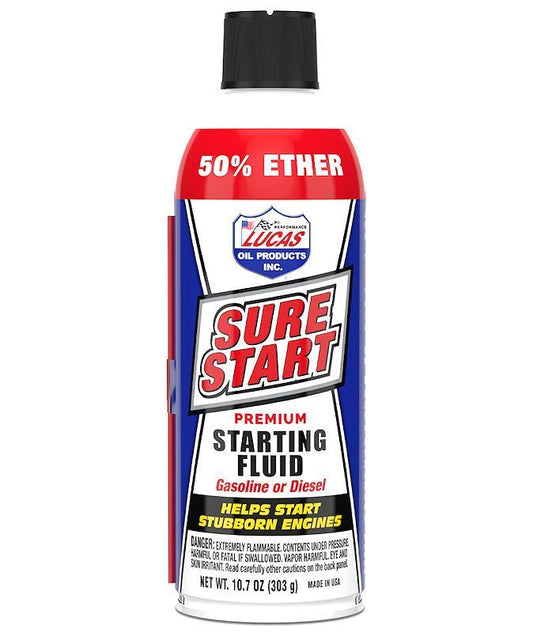 Starting Fluid - Sure Start - 10.7 oz Aerosol - Diesel / Gas - Each