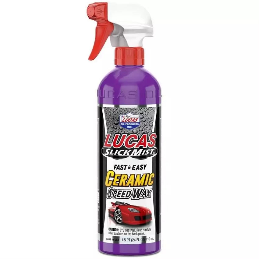 Spray Wax - Slick Mist Ceramic Speed Wax - Exterior - 24 oz Spray Bottle - Each
