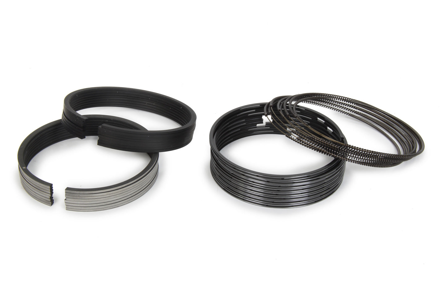 Piston Rings - MAHLE Original Diesel - 3.740 in Bore - Drop In - 2.3 x 2.0 x 3.44 mm Thick - Standard Tension - Steel - Plasma Moly - 8-Cylinder - Kit