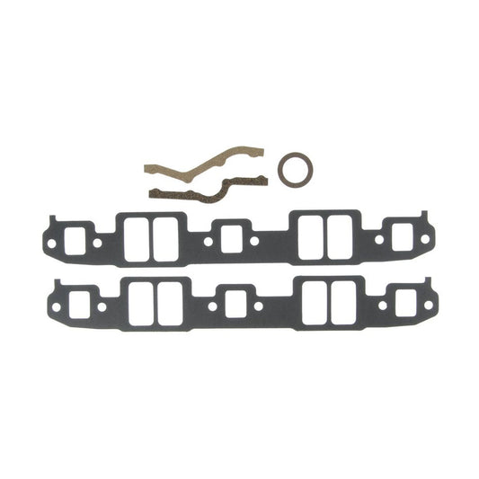 Intake Manifold Gasket - 0.06 in Thick - 1.25 x 2.2 in Rectangular Port - Composite - Small Block Chevy - Kit