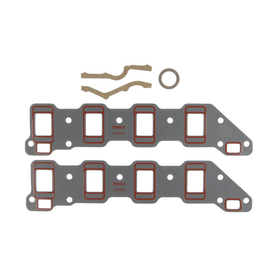 Intake Manifold Gasket - 0.06 in Thick - 1.6 x 2.9 in Rectangular Port - Composite - Small Block Chevy - Kit