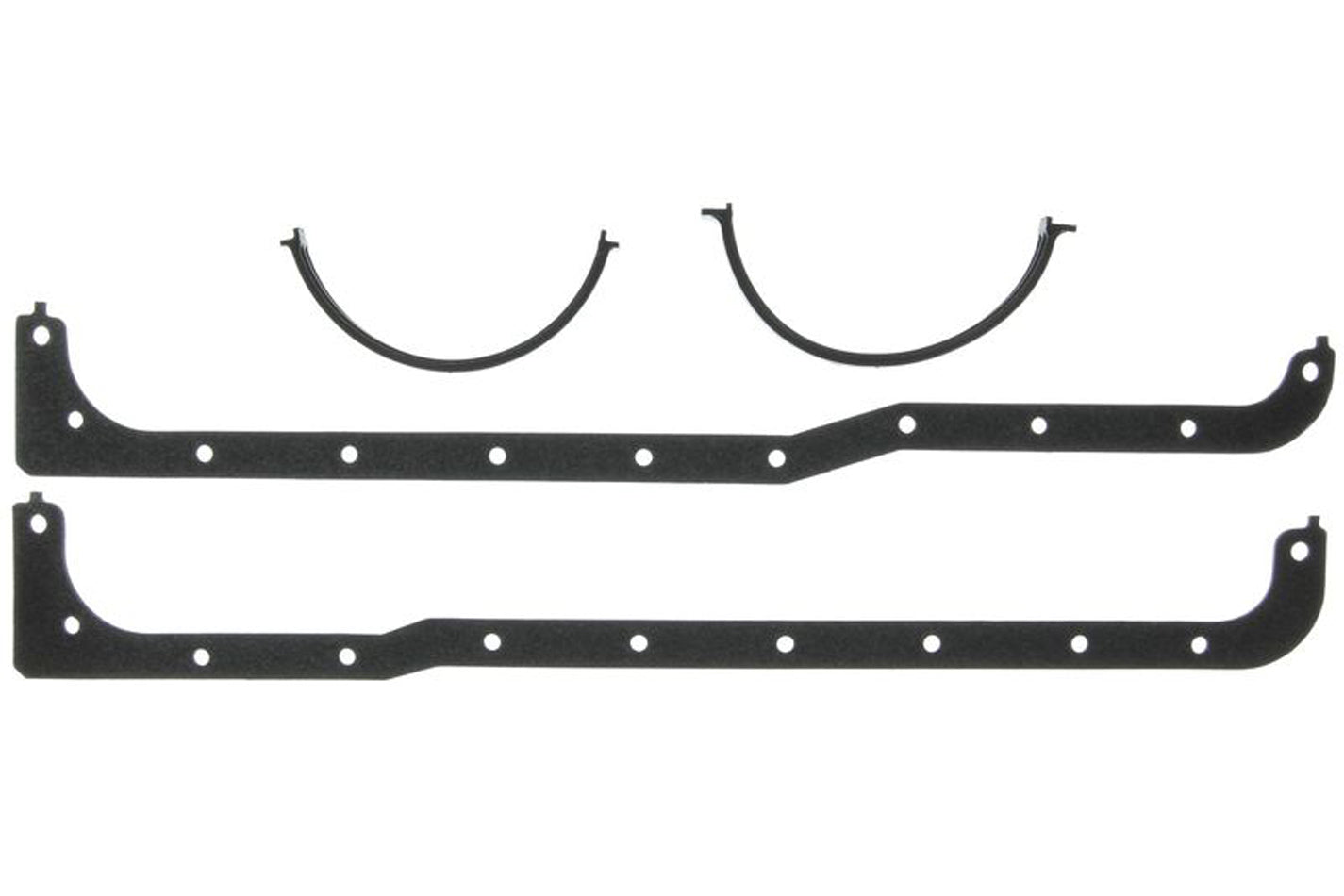 Oil Pan Gasket - Multi-Piece - Fiber - 351W - Small Block Ford - Kit