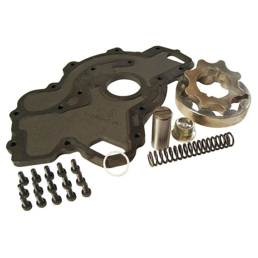 Oil Pump Rebuild Kit - Rotor Assembly - Pressure Relief Valve / Springs - Oil Pump Cover - Gasket / Hardware - GM 4-Cylinder - Kit