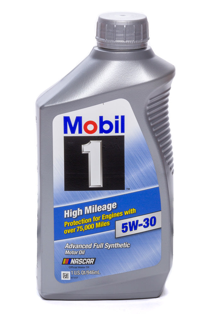 Motor Oil - High Mileage - 5W30 - Synthetic - 1 qt Bottle - Each