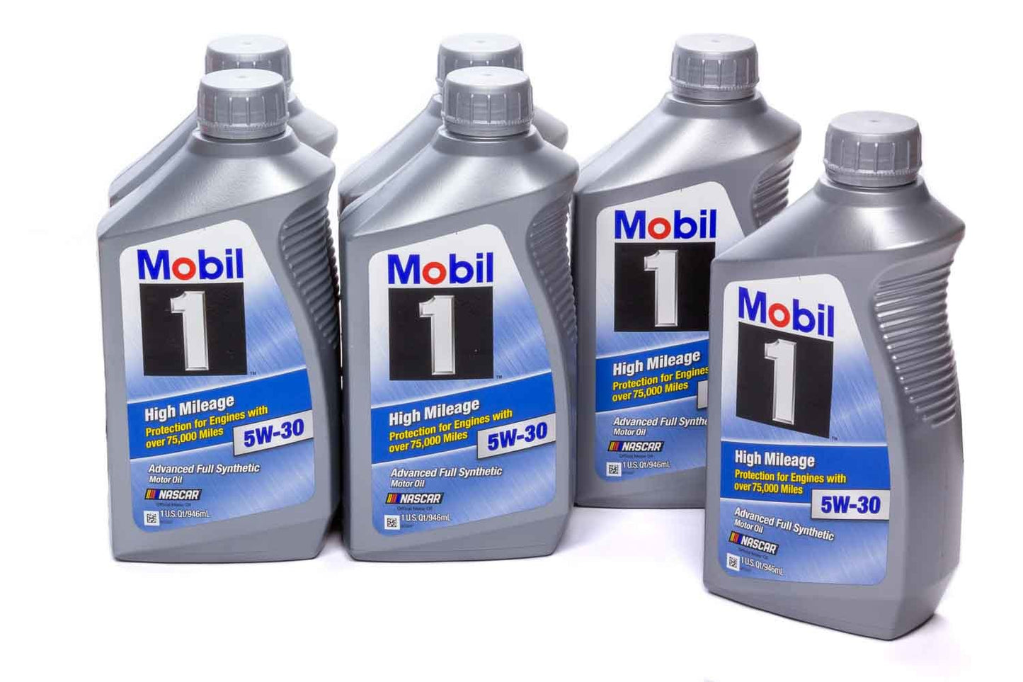 Motor Oil - High Mileage - 5W30 - Synthetic - 1 qt Bottle - Set of 6