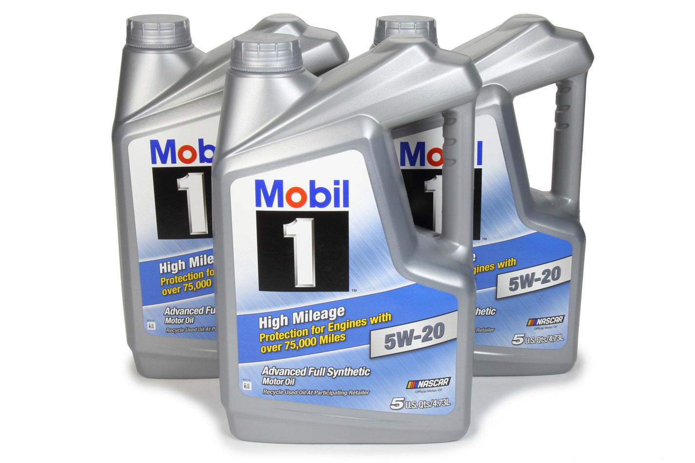 Motor Oil - High Mileage - 5W20 - Synthetic - 5 qt Jug - Set of 3