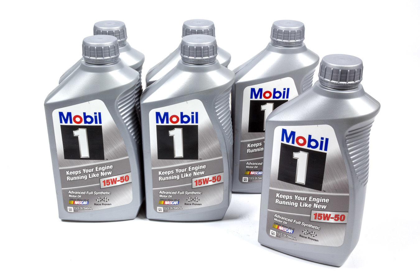 Motor Oil - 15W50 - Synthetic - 1 qt Bottle - Set of 6