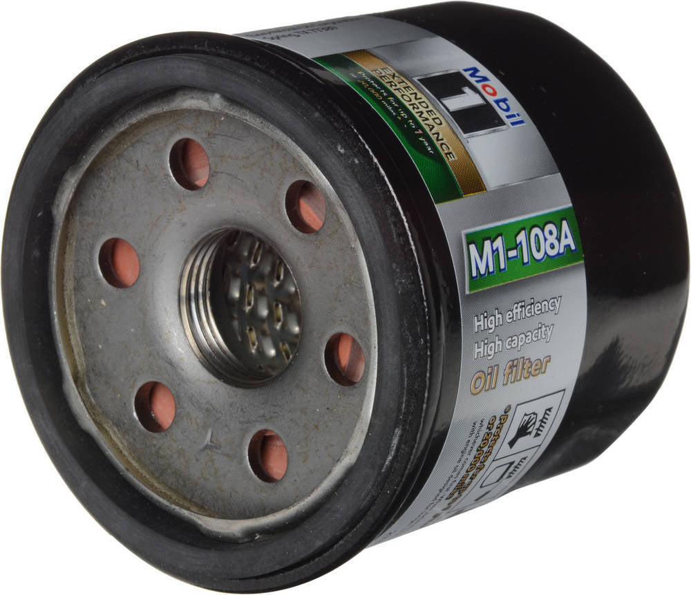 Oil Filter - Canister - Screw-On - 20 mm x 1.50 Thread - Steel - Black Paint - Various Applications - Each