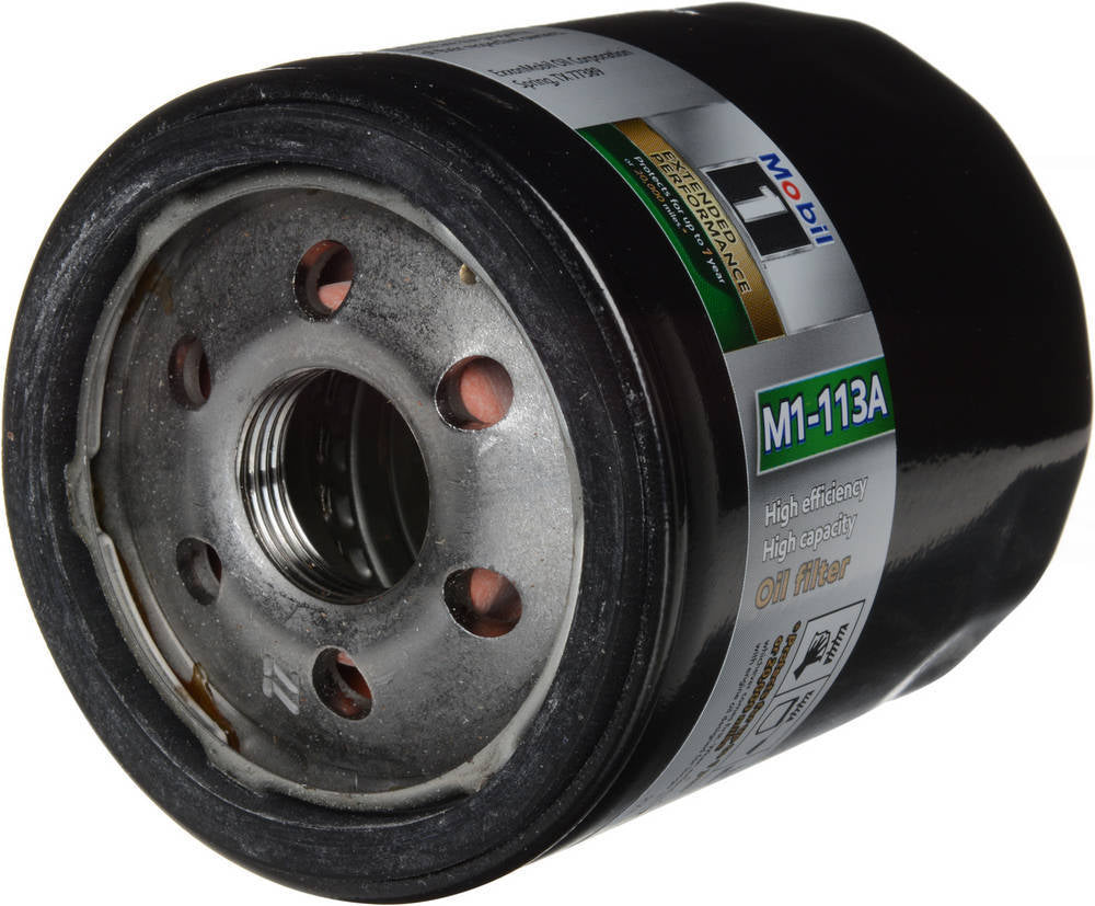 Oil Filter - Extended Performance - Canister - Screw-On - 3.080 in Tall - 13/16-16 in Thread - Steel - Black Paint - GM - Each