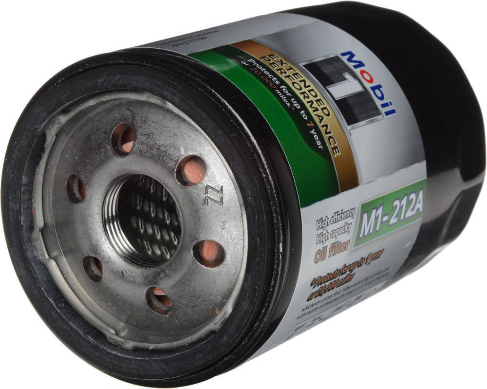 Oil Filter - Extended Performance - Canister - Screw-On - 4.870 in Tall - 22 mm x 1.50 in Thread - Steel - Black Paint - Various Applications - Each