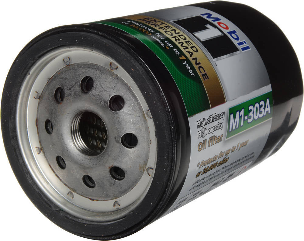 Oil Filter - Extended Performance - Canister - Screw-On - 5.380 in Tall - 13/16-16 in Thread - Steel - Black Paint - GM - Each