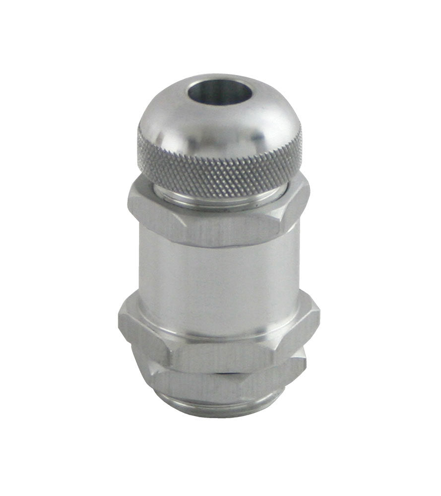 Vacuum Relief Valve - Adjustable - 12 AN - Face Seal - Billet Aluminum - Natural - Each