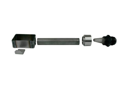 Oil Pump Pickup - External - Weld-On - Screened Pickup Cup - 16 AN Fitting - Steel - Universal - Kit