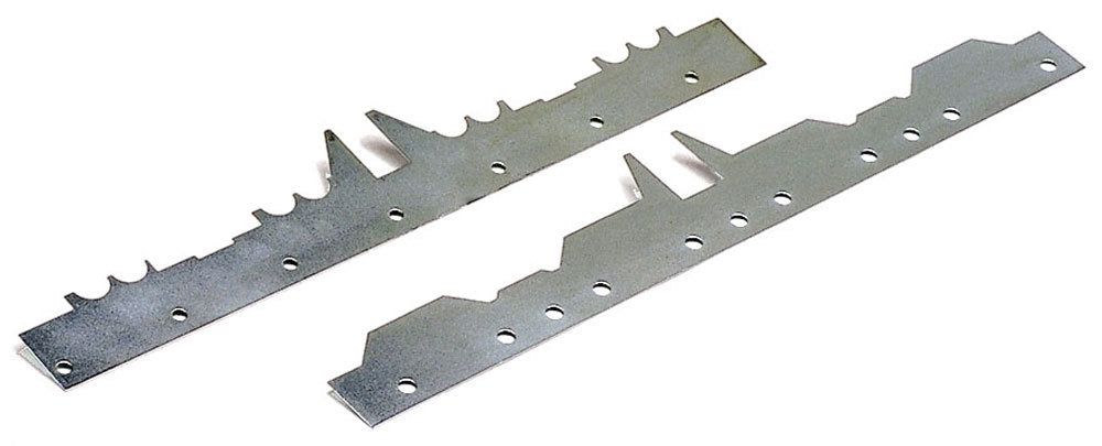 Crankshaft Scraper - 0.035 Thick - Trim to Fit - Steel - Natural - Small Block Chevy - Kit