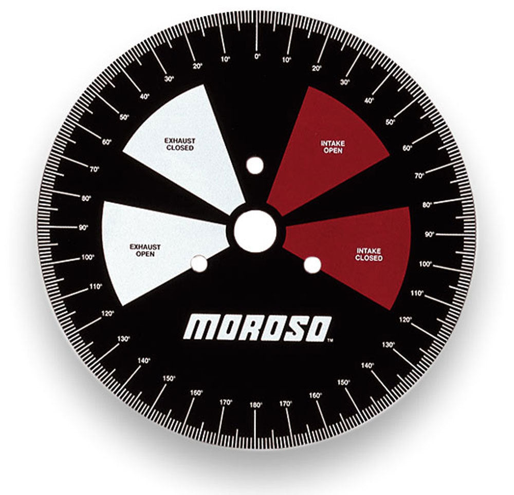 Degree Wheel - 11 in Diameter - Steel - Black Paint - Each