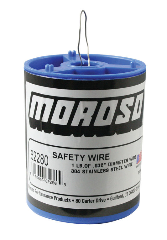Safety Wire - 0.032 in Diameter - Stainless - 1 lb - Each