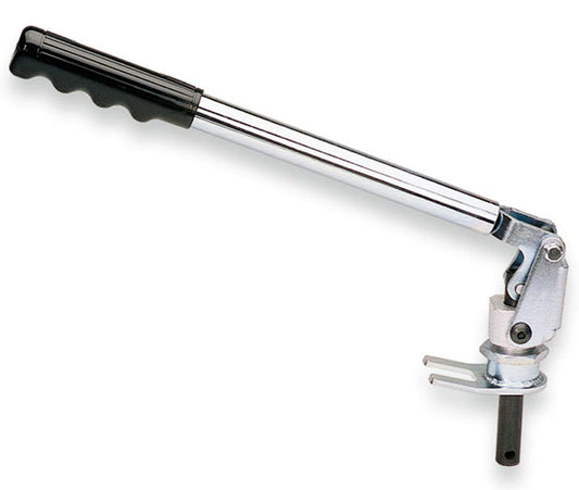 Valve Spring Compressor - Head-On - Stud Mount - Steel - Chrome - 3/8 in and 7/16 in Rocker Studs - Each