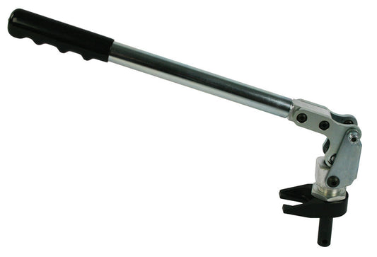 Valve Spring Compressor - Heavy Duty - Head-On - Stud Mount - Steel - Chrome - 3/8 and 7/16 in Rocker Studs - Each