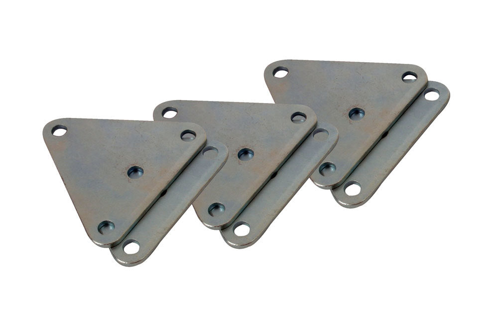 Motor Mount Shim - 1/16 in 1/8 in and 3/16 in Thick - Standard Chevy Bolt Pattern - Set of 6