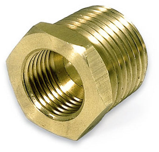 Fitting - Adapter - Straight - 5/8-18 in Female to 1/2 in NPT Male - Brass - Moroso Temperature Sensor - Each