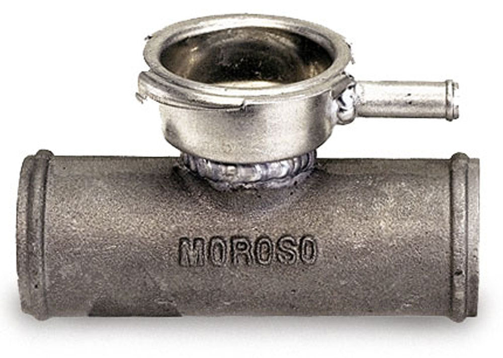 Filler Neck - Hose Mount - 1-1/2 in Hose to 1-1/2 in Hose - Aluminum - Natural - Each