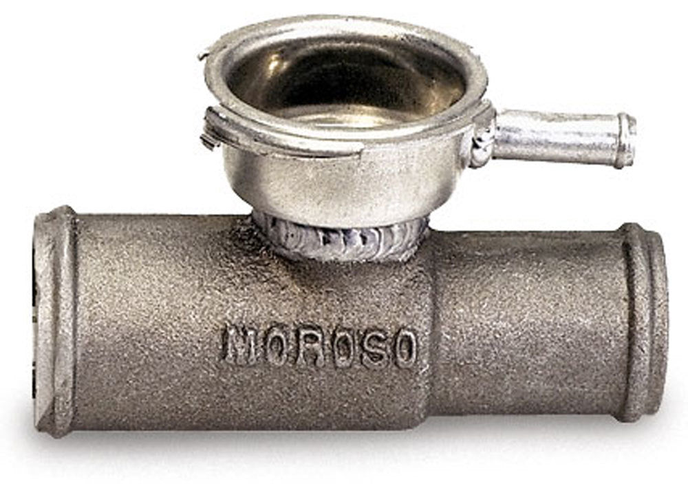 Filler Neck - Hose Mount - 1-1/2 in Hose to 1-1/4 in Hose - Aluminum - Natural - Each