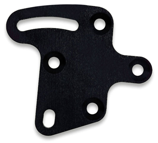 Vacuum Pump Bracket - Moroso Original Style Pump - Billet Aluminum - Black Anodized - Motor Plate Mount or Chevy V8 - Kit