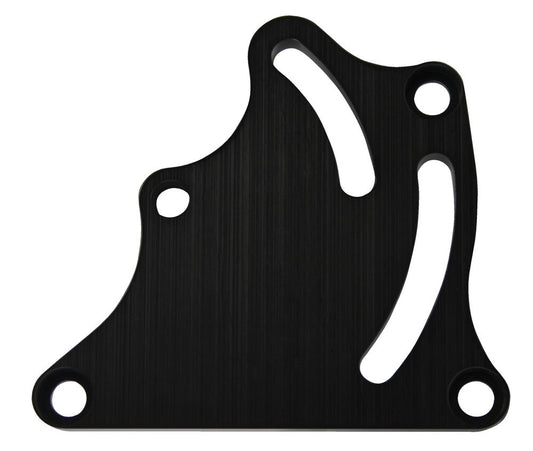 Vacuum Pump Bracket - Driver Side - Head Mount - Moroso Original Style Pump - Billet Aluminum - Black Anodized - GM LS-Series - Kit