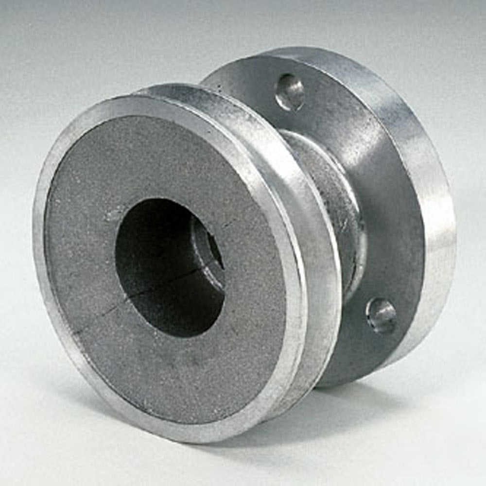 Crankshaft Pulley - V-Belt - 1 Groove - 4 in Diameter - Aluminum - Natural - Long Water Pump - Small Block Chevy - Each