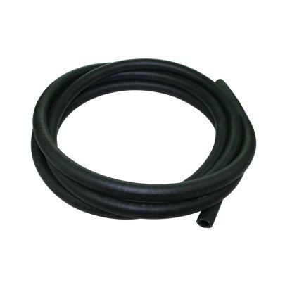Hose - Fuel - 3/8 in ID - 10 ft - Rubber - Black - Each