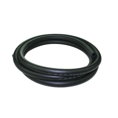 Hose - Fuel - 1/2 in ID - 10 ft - Rubber - Black - Each