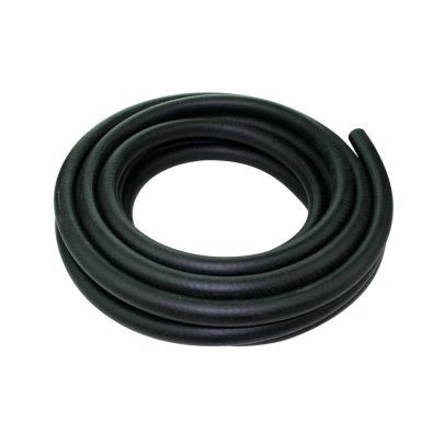 Hose - Fuel - 1/2 in ID - 25 ft - Rubber - Black - Each