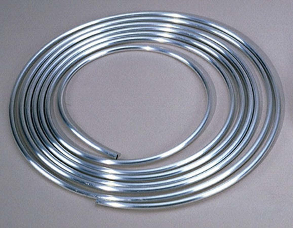 Fuel Line - 3/8 in - 25 ft - Aluminum - Natural - Each