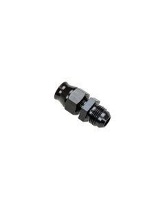 Fitting - Tube End - Straight - 8 AN Male to 1/2 in Tubing - Aluminum - Black Anodized - Each