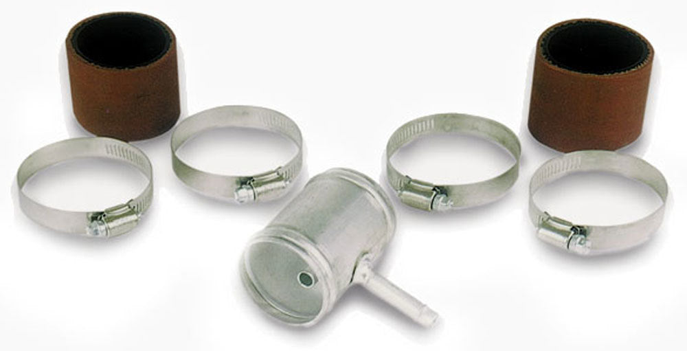 Return Line Kit - Hose Mount - Fuel Return Hose Barb - Rubber Sleeves - Stainless Clamps - Kit