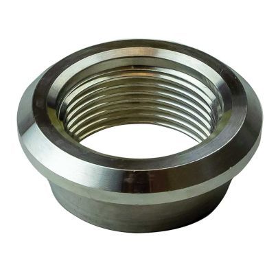 Bung - 16 AN Female O-Ring - Weld-On - Aluminum - Natural - Each