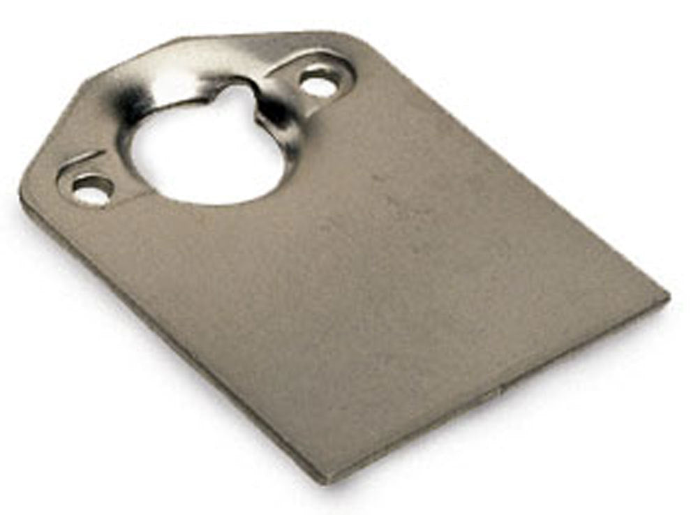 Quick Turn Mounting Bracket - Weld-On - 0.062 in Thick - Requires 1 in Spring - Straight - Steel - Natural - Set of 10