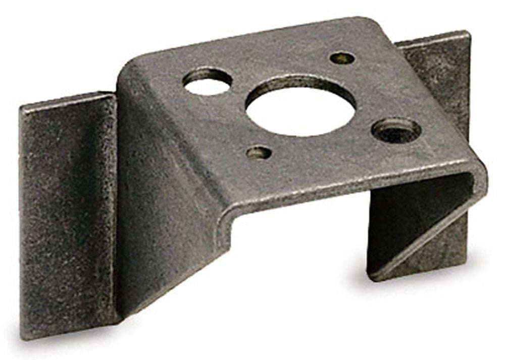 Quick Turn Mounting Bracket - Heavy Duty - Weld-On - 0.100 Thick - Requires 1 in Spring - 90 Degree Angle - Steel - Natural - Pair
