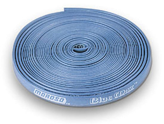 Spark Plug Wire Sleeve - 7 mm-8 mm Wires - 25 ft - Fiberglass / Silicone - Blue - Each