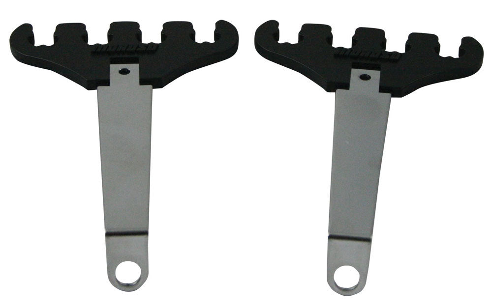 Spark Plug Wire Loom - 4 Wire - Valve Cover Mount - 7-9 mm - Black / Chrome - Universal - Kit
