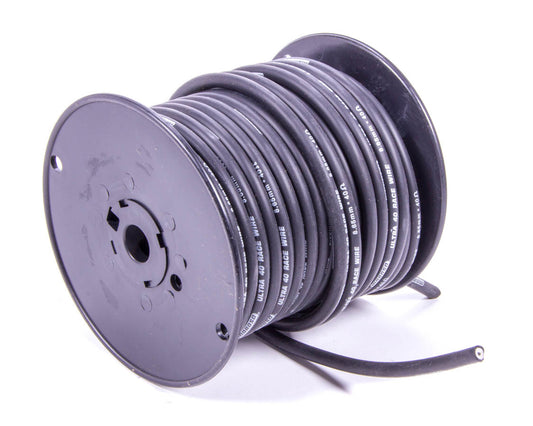 Spark Plug Wire - Ultra 40 - Spiral Core - 8.65 mm - 100 ft - Silicone - Black - Each