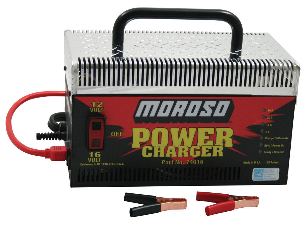 Battery Charger - Power Charger - AGM - 30 amps - Dual Voltage - Charges 12V / 16V Batteries - LED Ammeter - Each