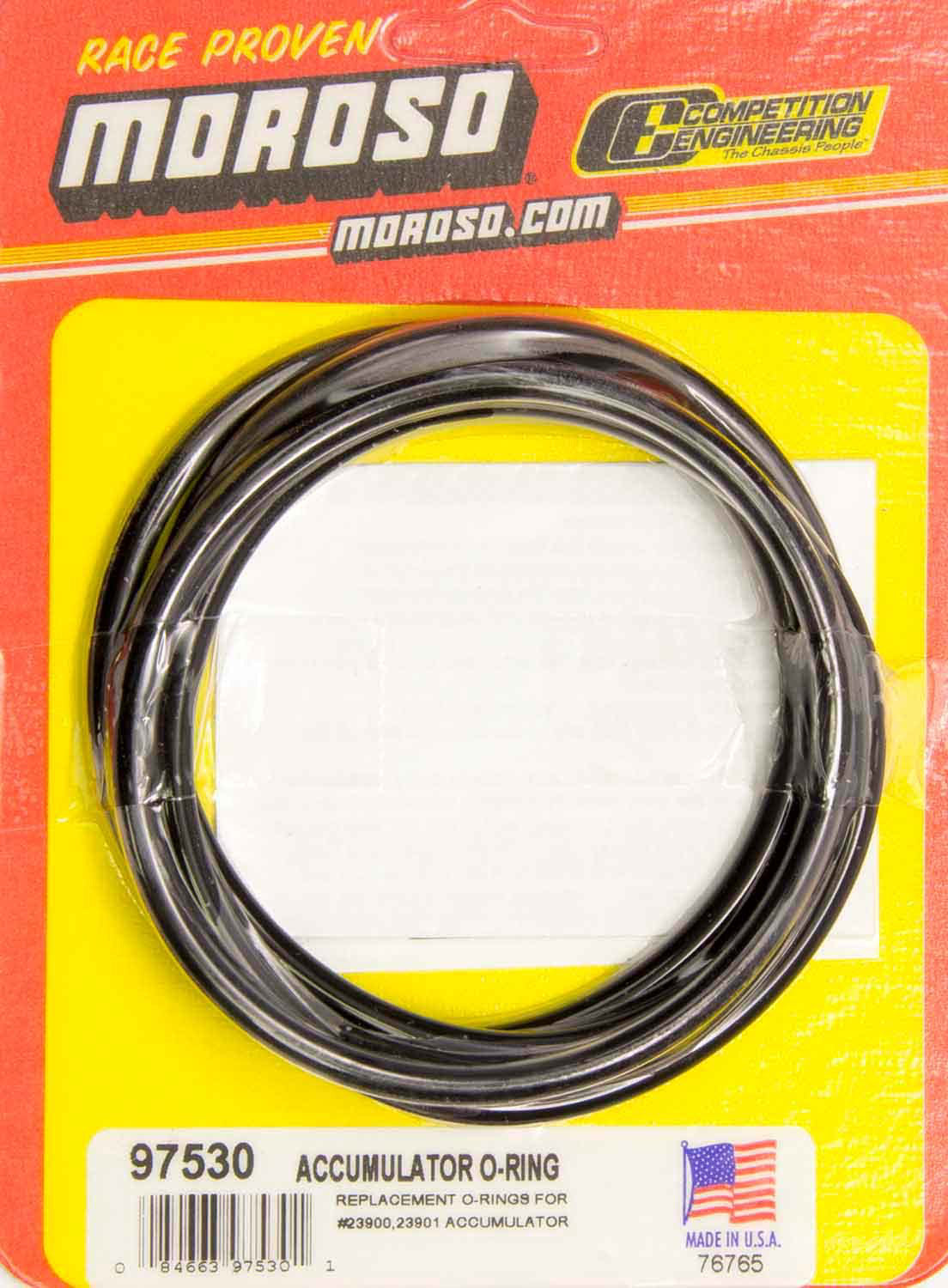 O-Ring - Rubber - Moroso Accumulator - Set of 4