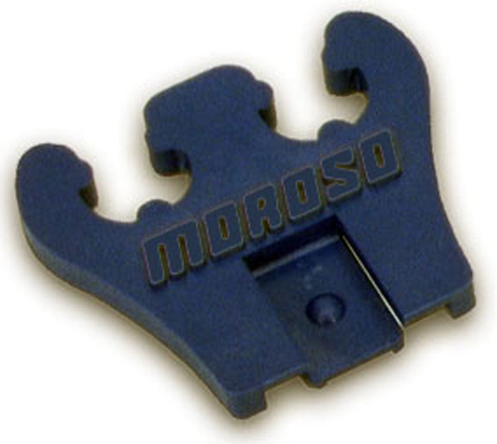 Spark Plug Wire Loom - 2 Wire - 7-9 mm - Plastic - Blue - Pair
